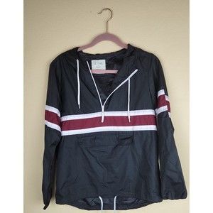 Zine Windbreaker Women's Small Red black white Colorway Jacket Outdoors Pullover